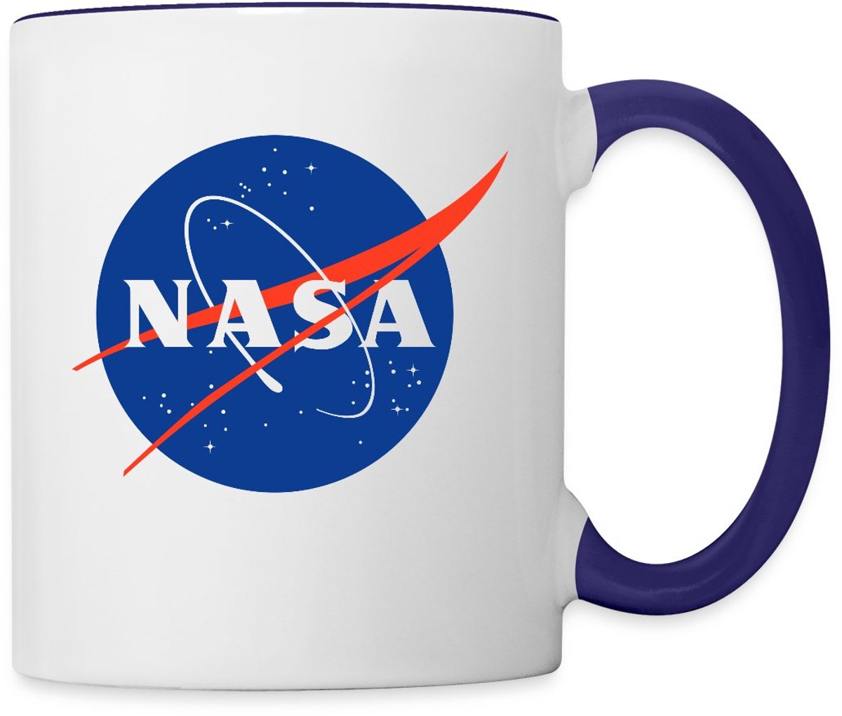 NASA klassiek logo Mok Tweekleurig
