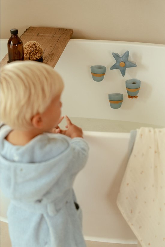 Little Dutch - Badwand Bekers - Zeester van Merkloos — afbeelding 5