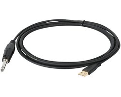 DAP Audio UCI-20 USB-Jack instrument interface kabel, 3 meter