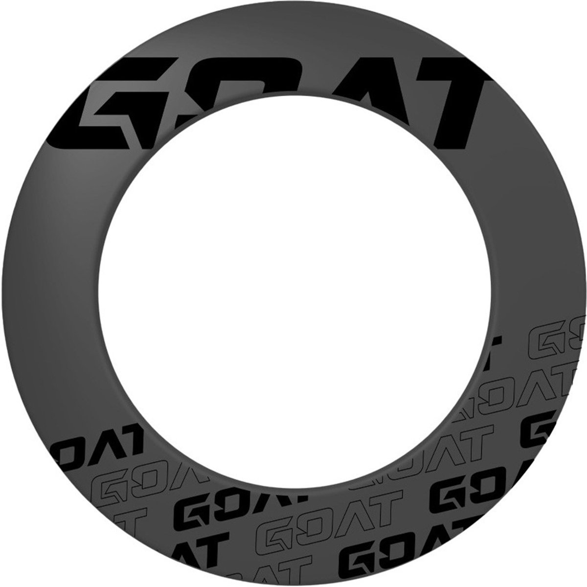 GOAT - Defender 4 Dart Surround Antraciet 1 Stuk - Officiële Dartbord Grootte