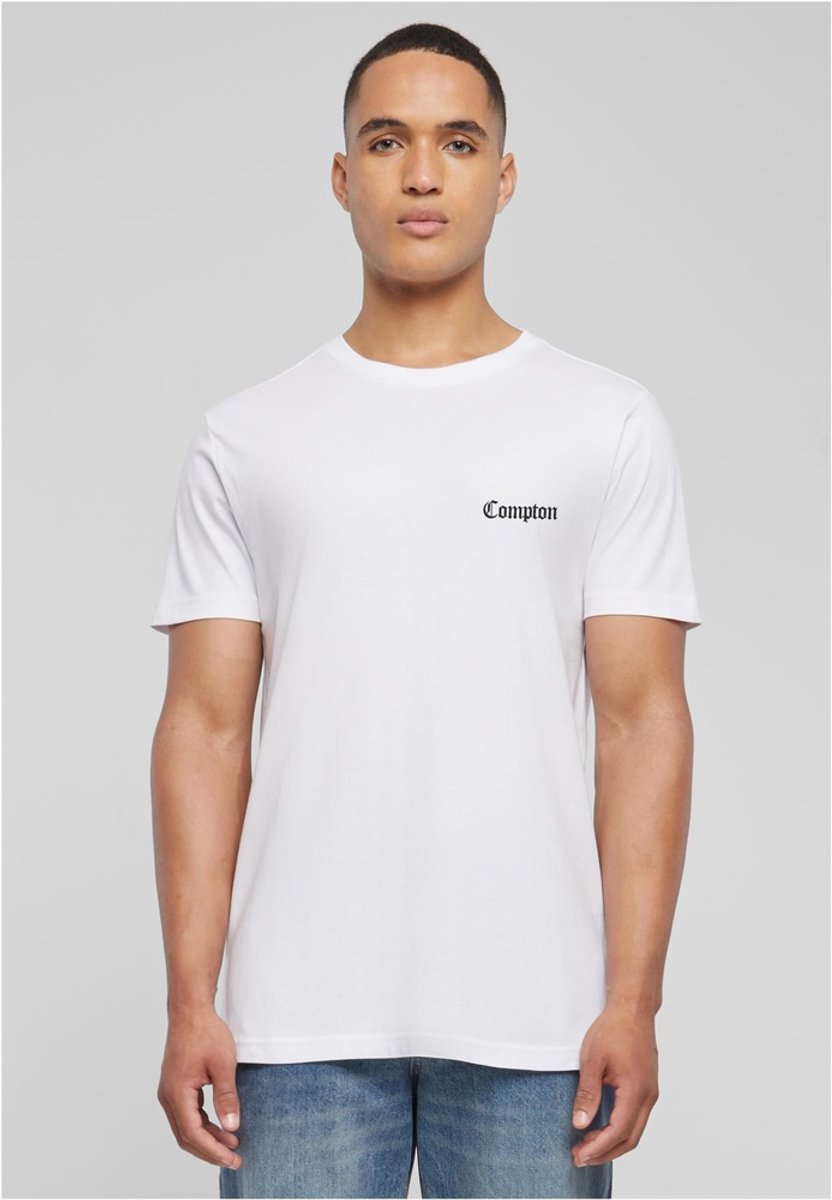 Mister Tee Compton EMB Heren Tshirt XL Wit