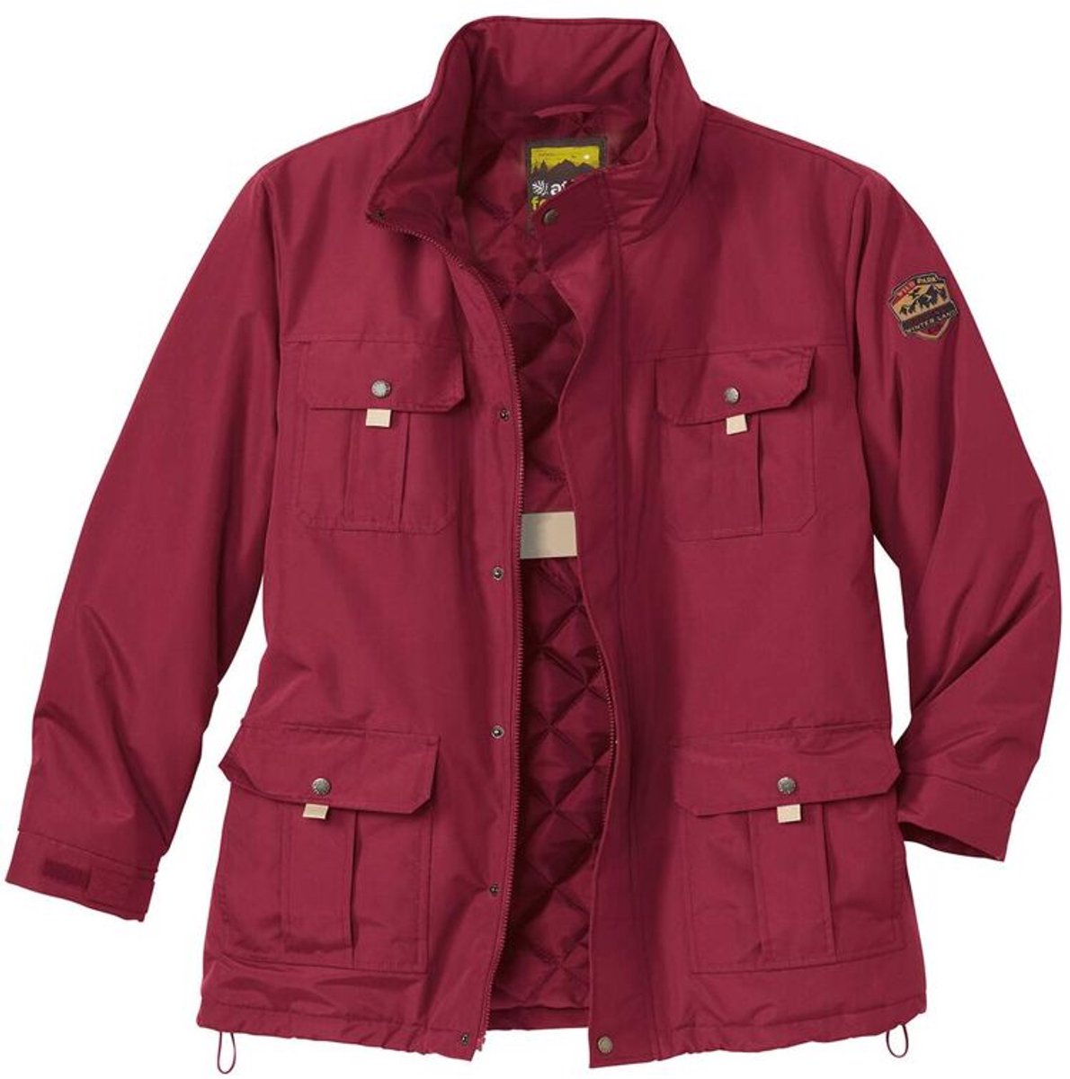 ATLAS FOR MEN - Multipocket parka Atlas® - Heren - Verkrijgbaar in grote maten - 4XL