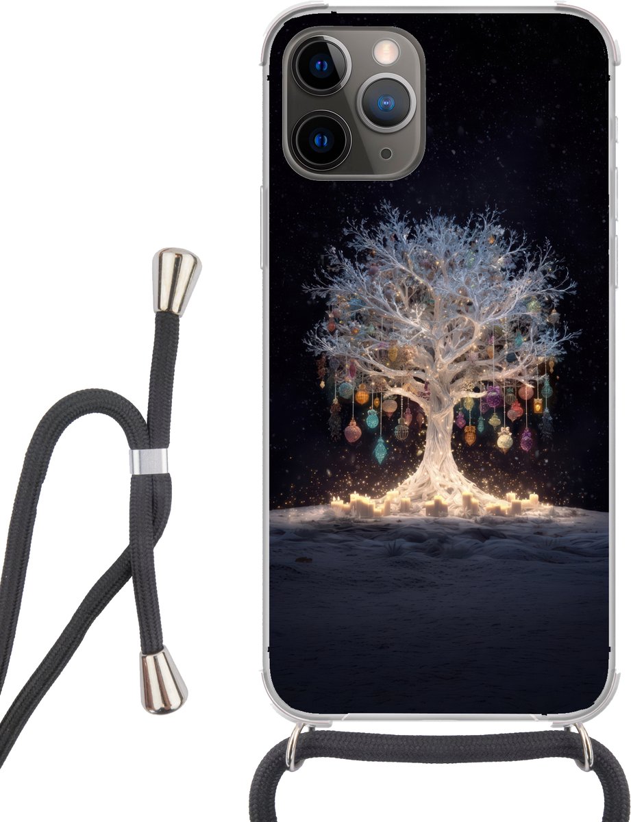Sneeuwboom - Lichtjes - Wit - Kleurrijk