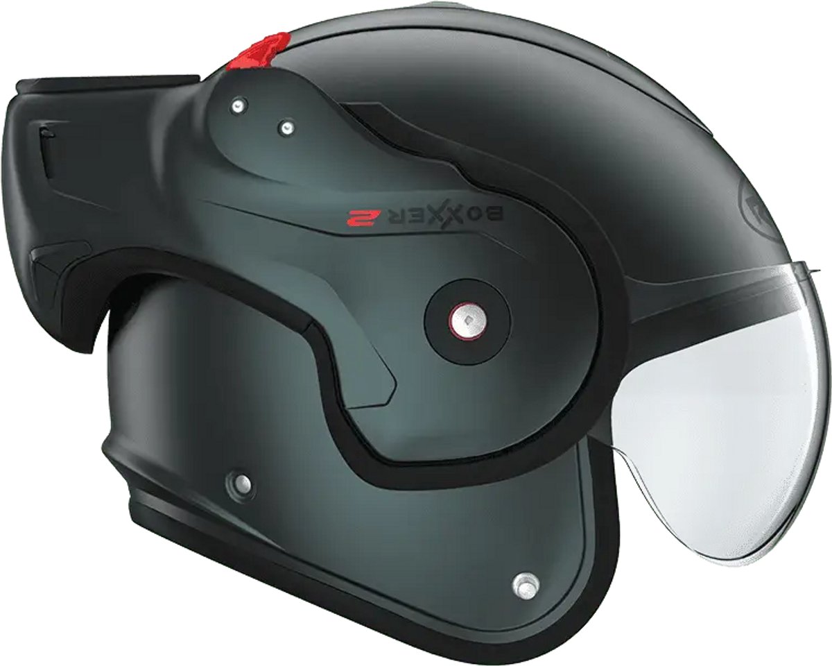 Roof RO9 Boxxer 2 Petrol Mat - Systeemhelm - Maat XL - Boxer helm - Motorhelm - ECE 22-06 gekeurd
