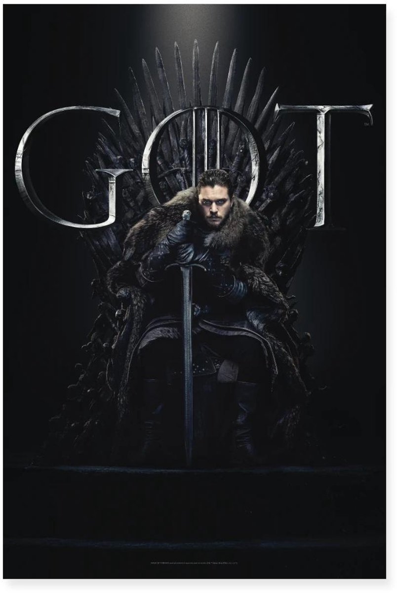 Game Of Thrones Jon Snow GOT Poster 60x90 cm