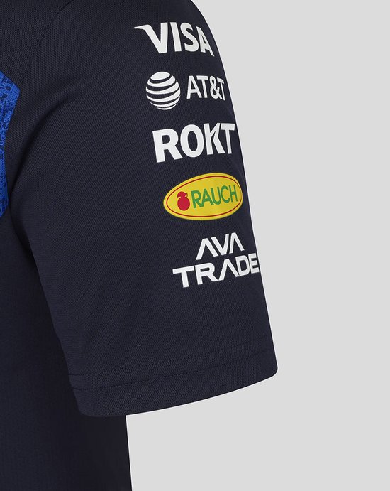 Oracle Red Bull Racing Teamline Dames shirt 2026 Maat XL - Max Verstappen - Isack Hadjar van Merkloos — afbeelding 5