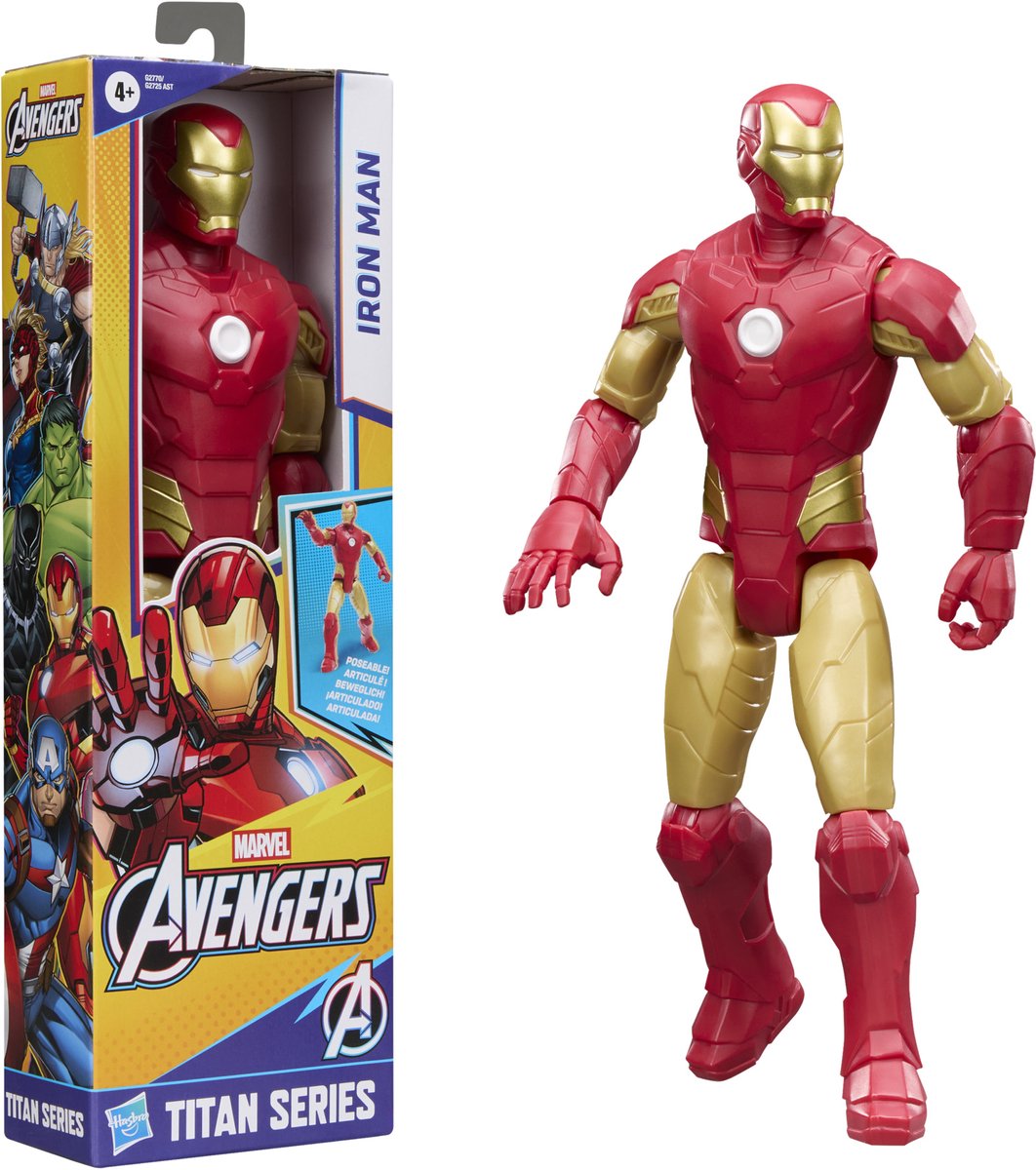 Marvel Titan Series actiefiguur Iron Man