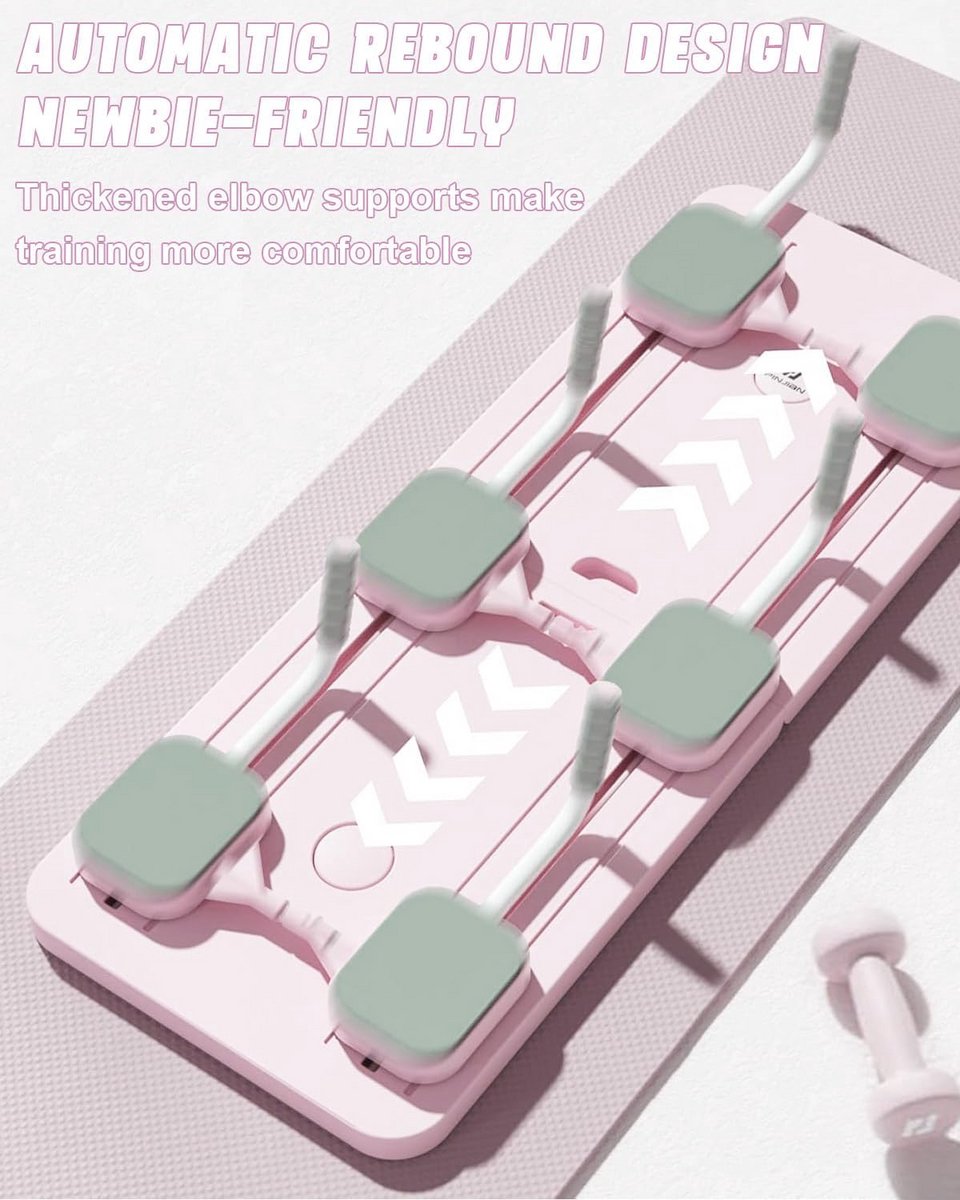 Pilates Opvouwbaar Reformer Board met - afbeelding 2