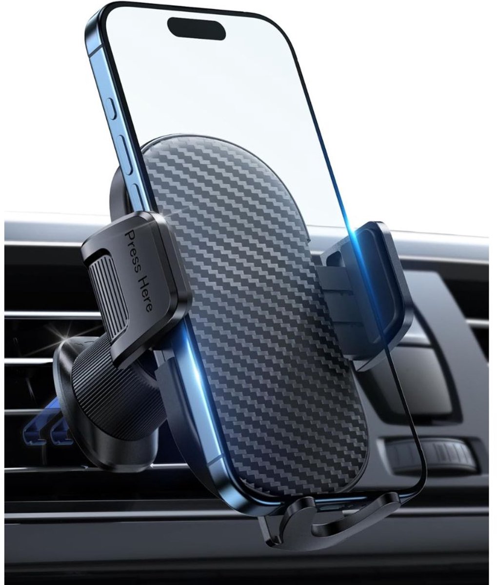 Famanu – Telefoonhouder voor auto ventilatie met dubbele lock haak, quick release systeem