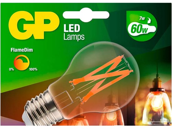 Gp Led Lights GP Lighting Gp Led Classic Fila. Fd 7w E27 | bol