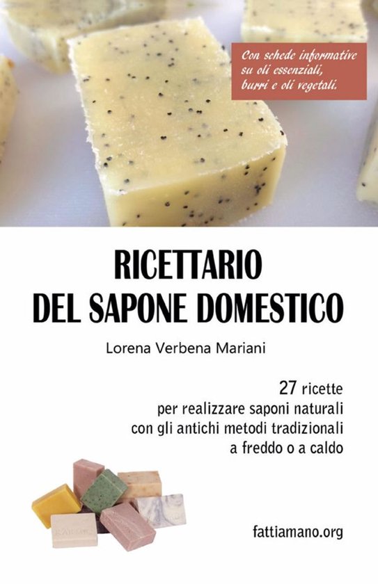 Ricettario del sapone domestico - cover