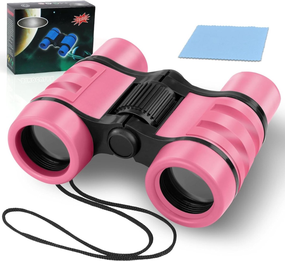 Quvo® Telescoop kinderen - Sterrenkijker - Telescoop - Roze - 12cm x 10cm x 5cm