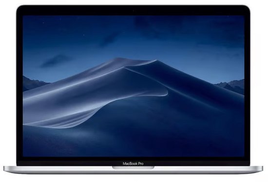 MacBook Pro 13" 2019 Core i7 2.8GHz 16GB 512GB SSD Silver QWERTY - Apple - Hoofdafbeelding