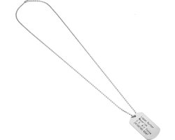 US Army Dog Tag - Authentic Military Stainless Steel Necklace - Costume Accessory for Carnival, Parties & Military Fans