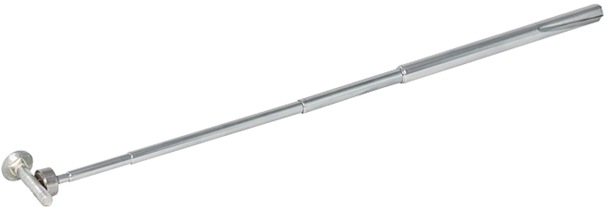 Magneet Pen met flexibele kop - Magnetische Pickup Tool – Telescopisch tot 600 mm – Sterke Magneet Ø13 mm – Ideaal Voor Het Oppakken Van Schroeven En Kleine Metalen Delen Op Moeilijk Bereikbare Plaatsen In Werkplaats, Garage En Montagewerk [10768]