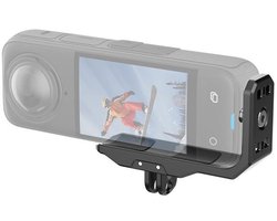 Geschikt voor regenbestendige Insta360 X5/X4 snelkoppelingsbeugel voor horizontale en verticale opnames, magnetische uitbreidingsaccessoire voor actiecamera's.