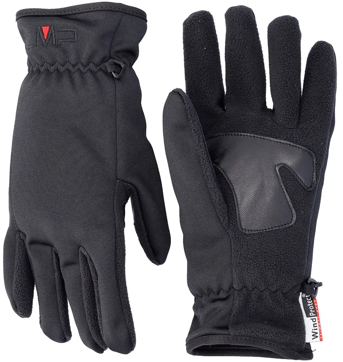 Cmp Softshell 6521107 Handschoenen Man Zwart