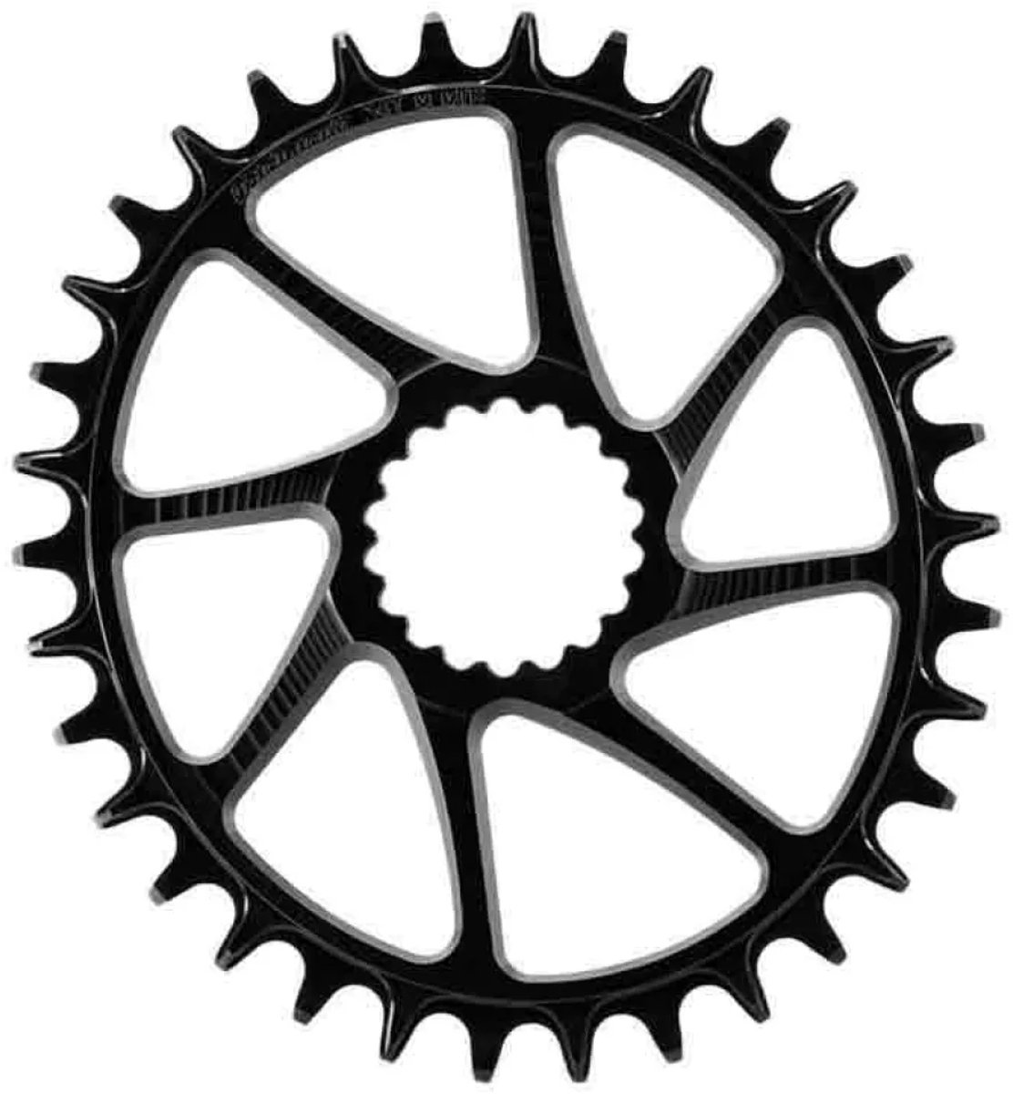 Garbaruk Cannondale Hollowgram Ovaal Kettingblad Zilver 34t