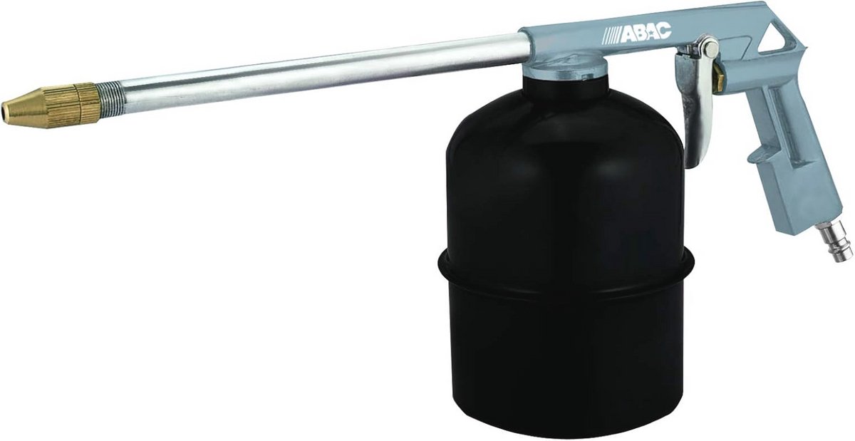 Spuitpistool met Aluminium Zuigbeker 900 ml en Spuitbuis 200 mm