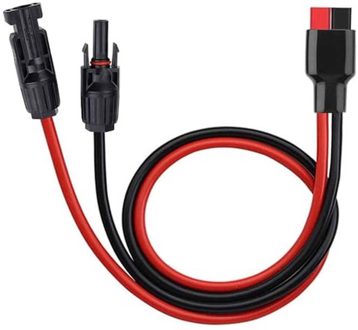 Zonnepaneel naar Anderson stekker kabel 60 cm - 10 AWG 45A verlengkabel voor draagbare generatoren