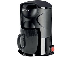 AMiO Koffiezetapparaat Auto Koffiezetter met Mok (24v/250w) Zwart met Autostekker Sigarettenaanstekerplug