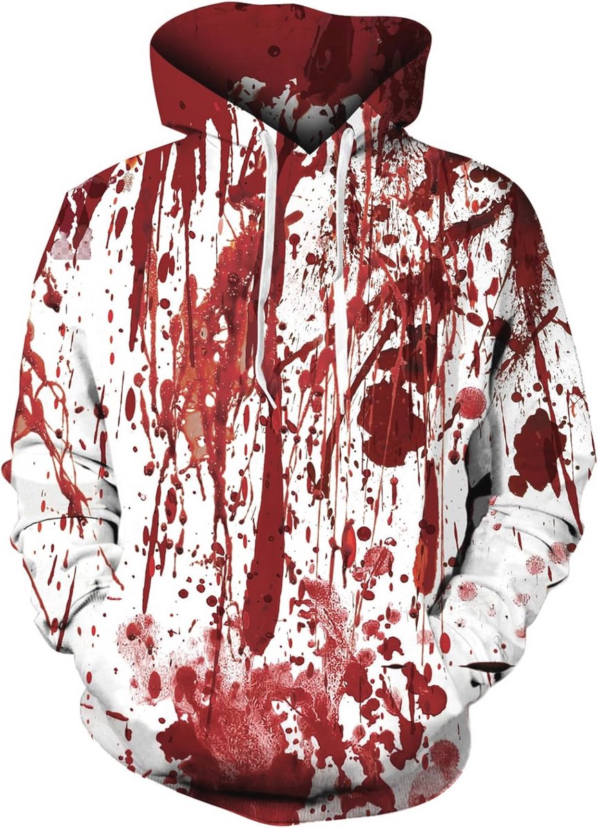 Hoodie voor dames en heren - Fleece met unieke 3D-print