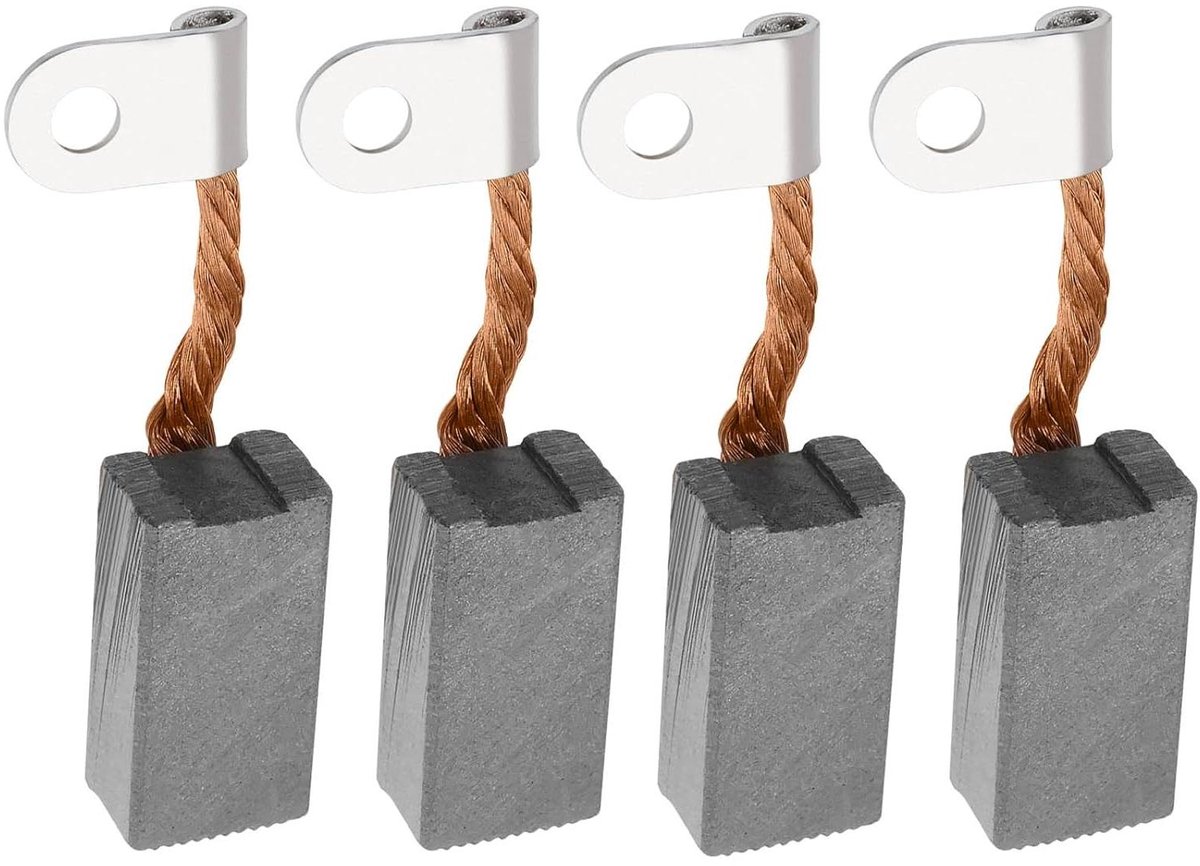 Allecta - Motor Koolborstels 4 Stuks Met Koperen Vellen 9x13x25.5mm Vervanging Accessoires Bosch Compatibel