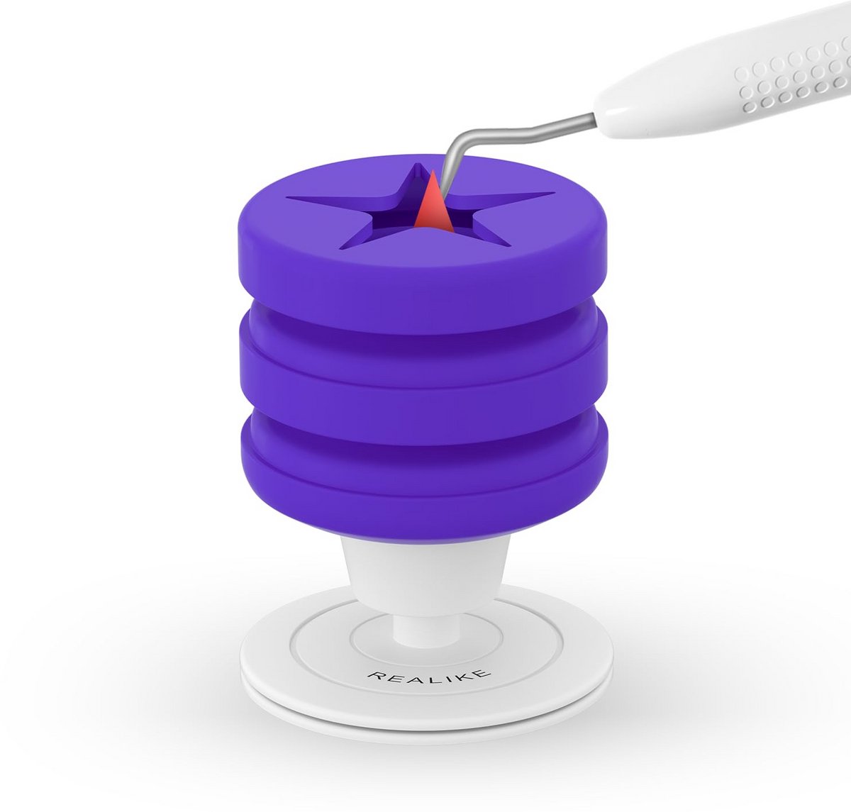 Flexibele Vinyl Schroot Opvanger met Zuignap voor Hobby en Crafting