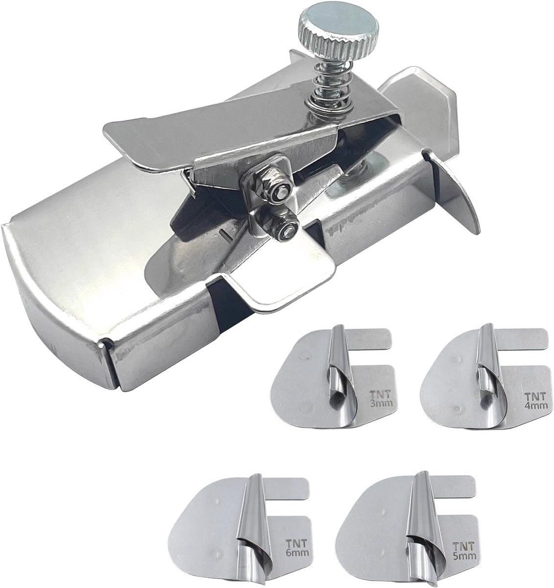 4 Stuks Naaimachine Accessoires Set - Rolzoom en Naaivoet met Magnetische Naadgeleiding