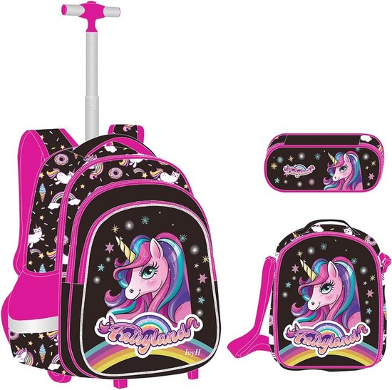 Peuter Rugzak, Water Bestand Kleuterschool Boekentas, 13 inch Voorschoolse Rugzakken voor Kleine Kinderen, Roze Pailletten Eenhoorn, One Size, 12 Eenhoorn Peuter Rugzak
