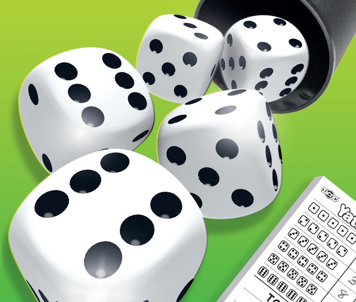 Tactic Yatzy – Dobbelspel – Klassiek Combinatiespel – Strategisch en Spannend – Familiespel – 2+ Spelers – Vanaf 5 Jaar — cadeau in Spellen & Speelgoed - foto 2