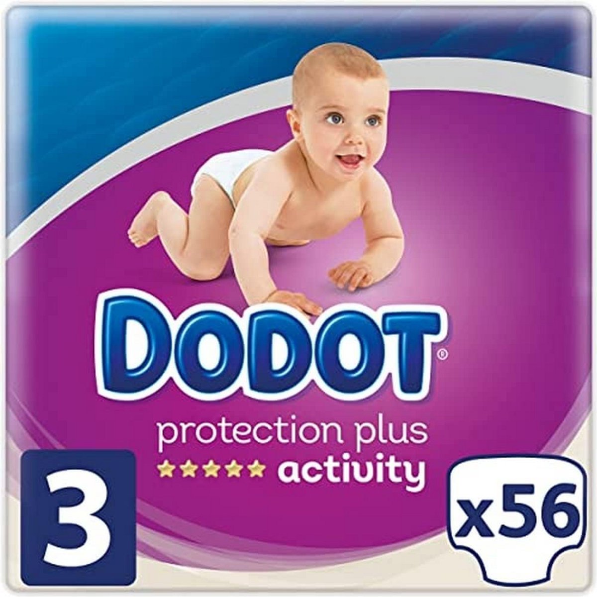 Activiteit Luiers Maat 3 - 56 Stuks - Super Absorberend en Huidvriendelijk