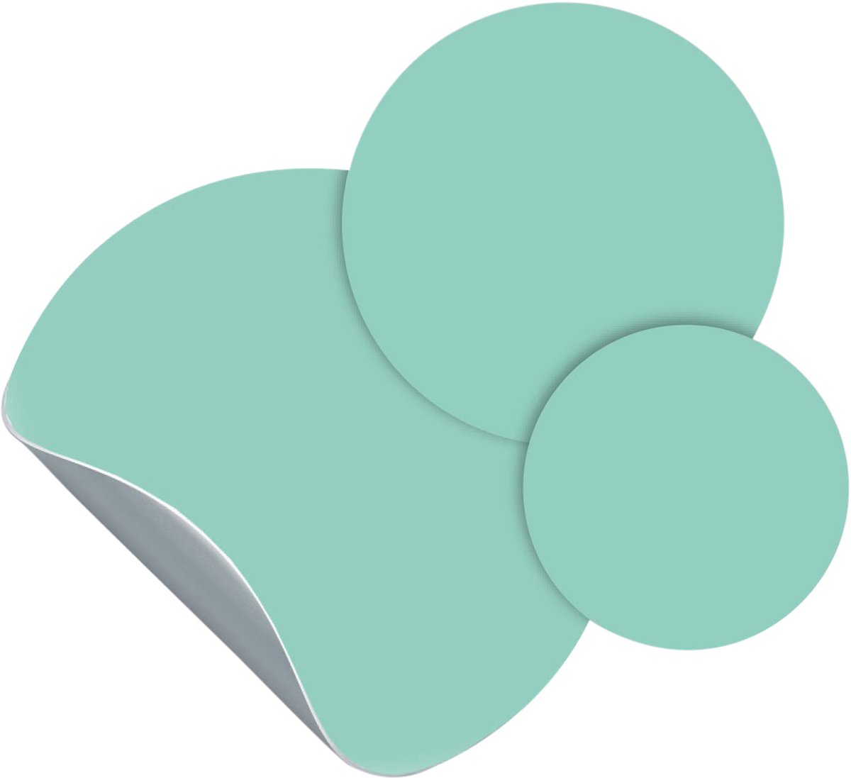 Groovy Magnets Cirkel Magneetstickers – 3 stuks - Mint