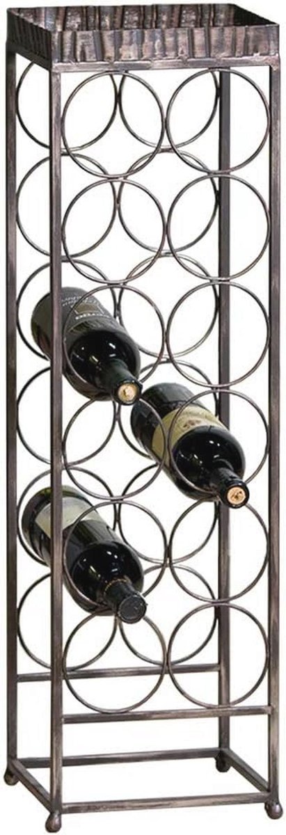 Wijnflessenrek 78 cm Antiek Goud-effect - Elegante Decoratie voor Thuis
