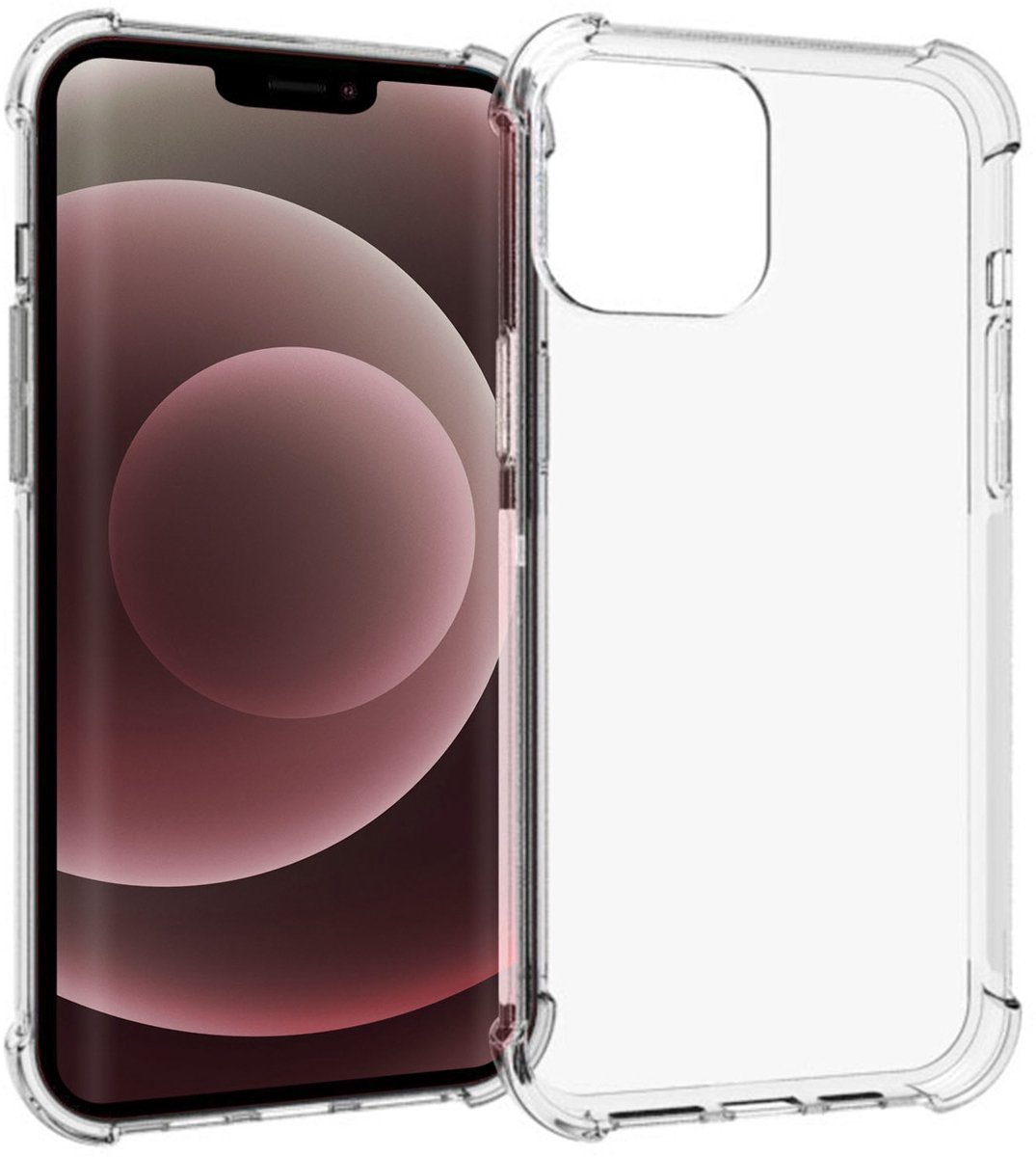 imoshion Hoesje - Geschikt voor Apple iPhone 13 Pro Max - Shockproof Case - Transparant