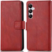 imoshion Hoesje - Geschikt voor Samsung Galaxy A55 (5G) - Luxe Bookcase - Rood