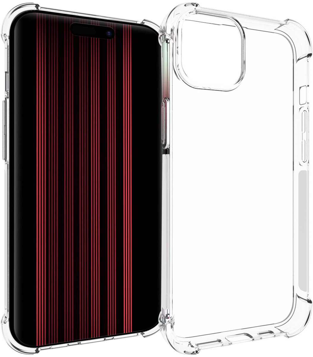 imoshion Hoesje - Geschikt voor Apple iPhone 15 - Shockproof Case - Transparant