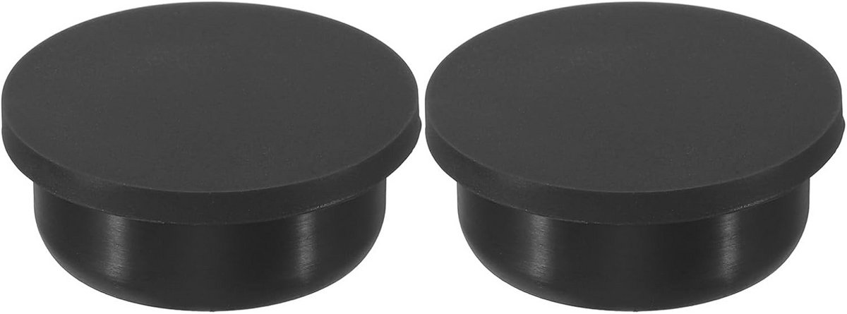Siliconen rubberen gaatstop 35,3 mm - flexibele afsluiter voor flessen en buizen (2 stuks)