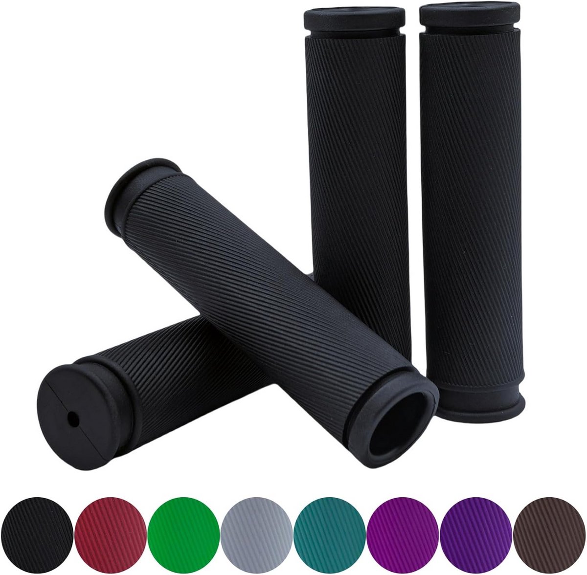 Fietsstuurgrepen Comfortabel Antislip Rubber Voor MTB en BMX 2 Paar