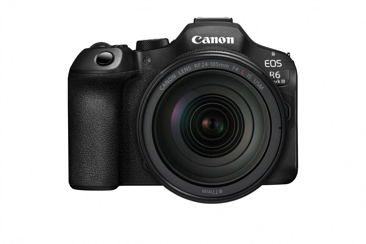 Canon EOS R6 Mark III + RF 24-105mm F4 L IS USM MILC 32,5 MP CMOS 6960 x 4640 Pixels Zwart