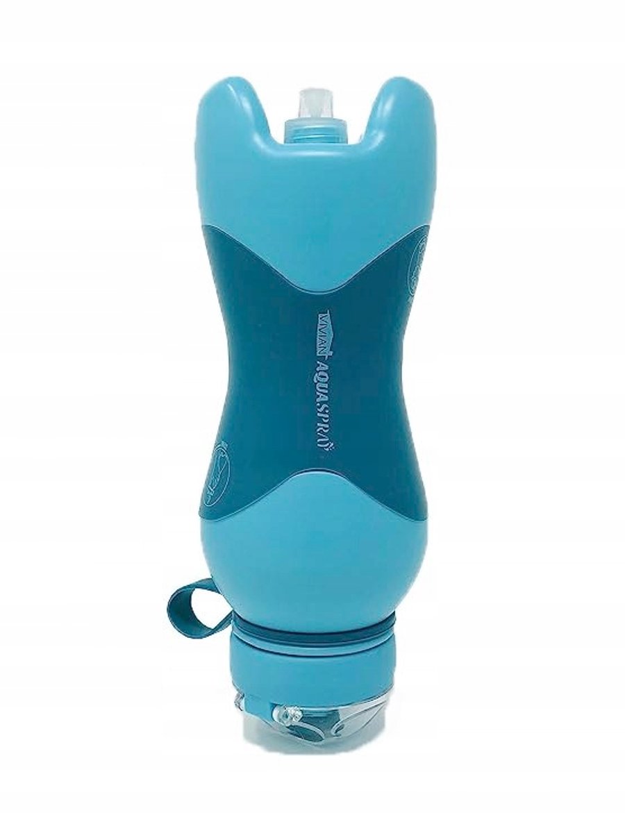 AquaSpray Fles met Vernevelaar - Turkoois (600 ml)