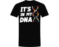 Snooker in My DNA Heren T-shirt - sport - biljarten - poolen - hobby - shirt