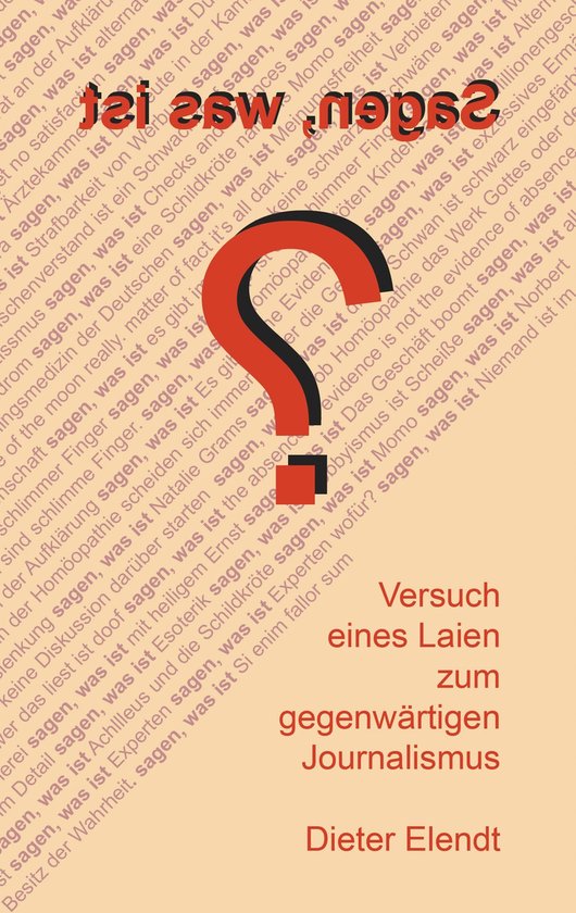 Sagen, was ist? - cover
