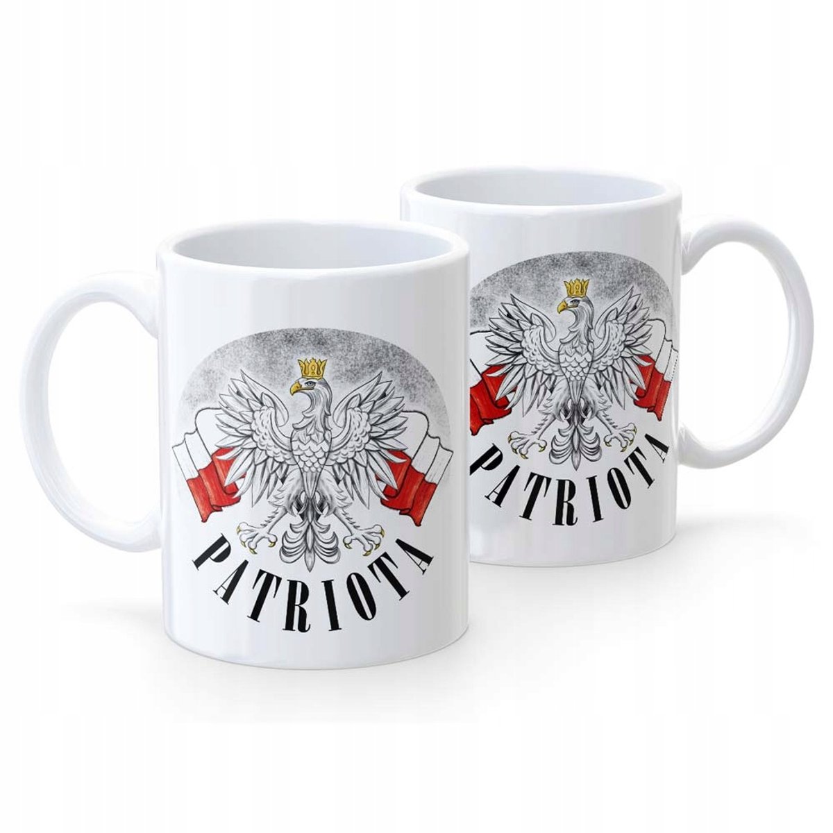 Patriottische Mok 11 november Witte Adelaar Vlaggen