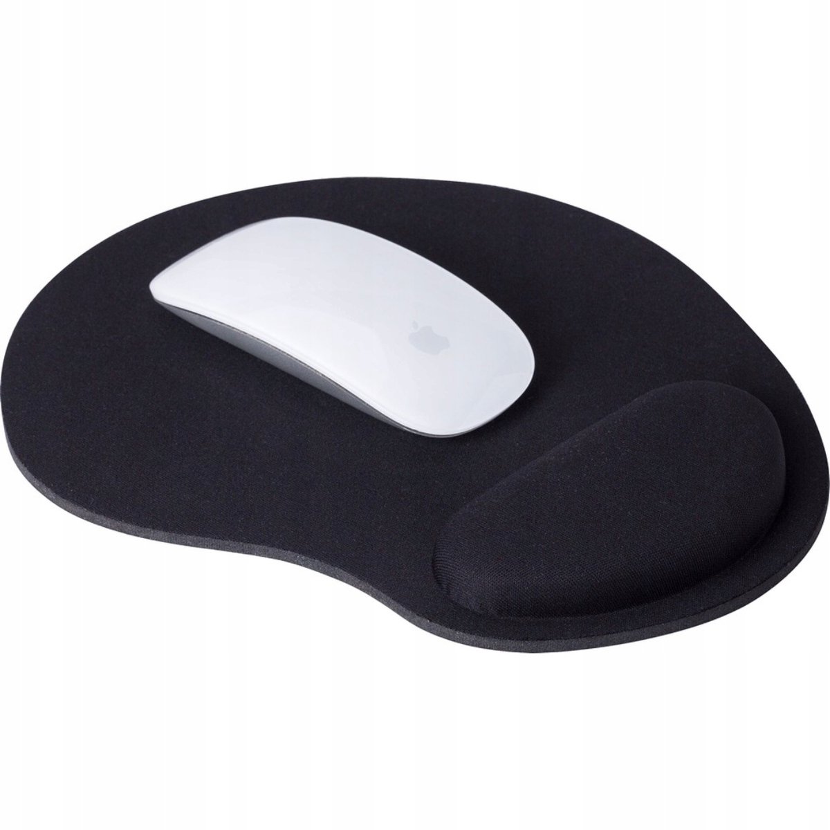 Ergonomische muismat met polssteun - Zwart