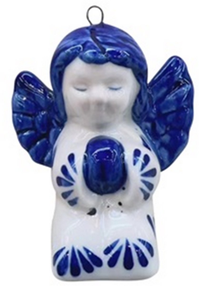 Kerst ornament Delftsblauw - doos van 6 ornamenten - kerst gabriel