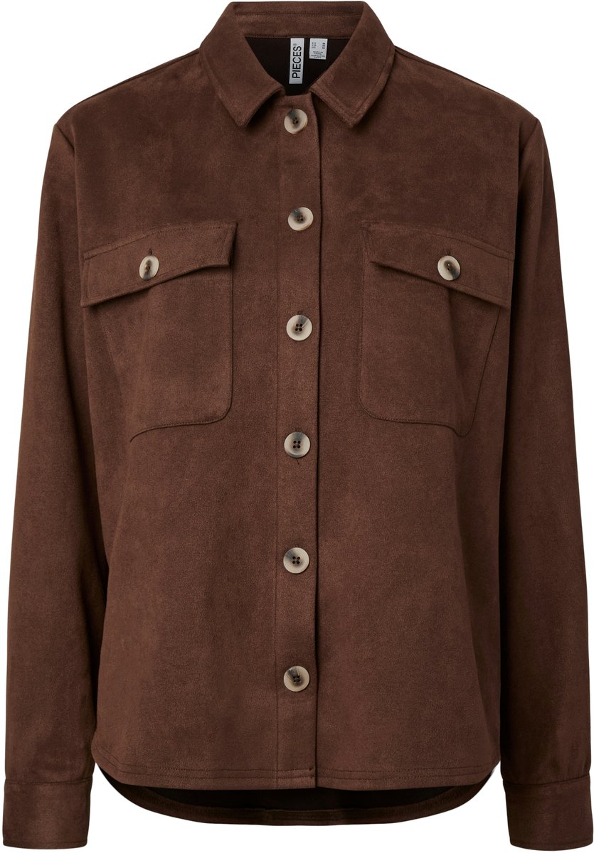 PIECES - PCRAKEL BRUSHED SHACKET - Meisjes - Gewatteerde jassen