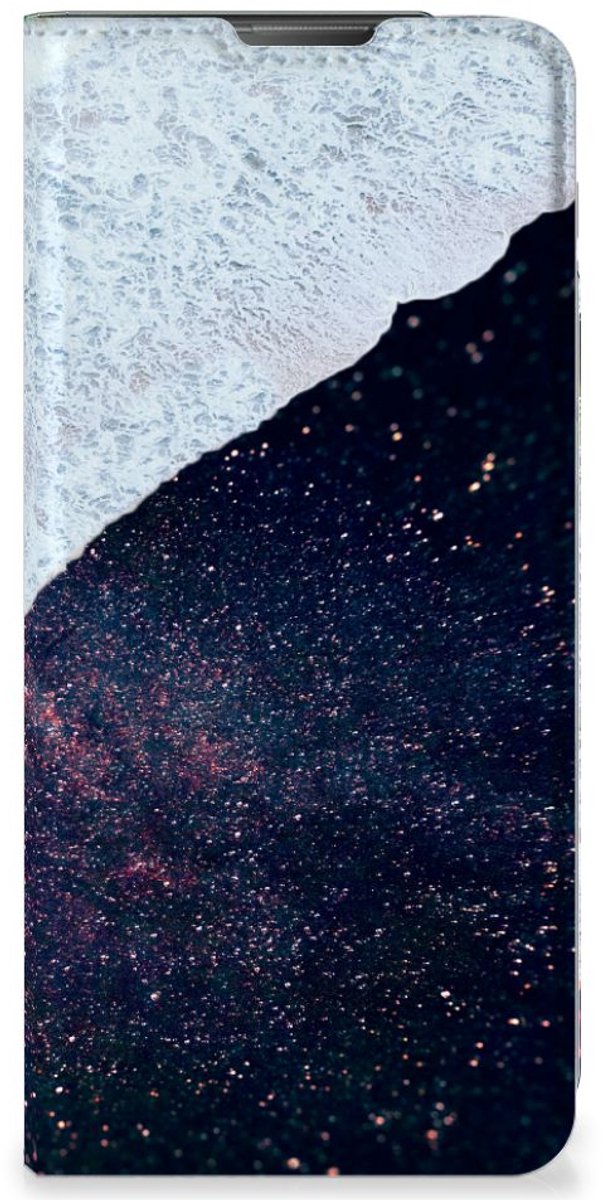 Motorola Moto E20 Stand Case Sea in Space