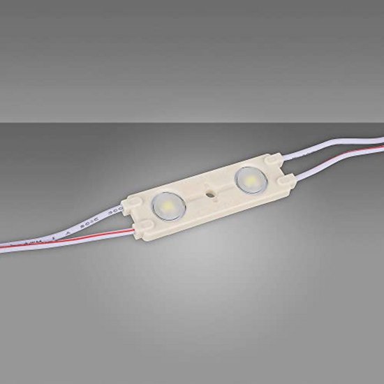 HCFEI LED-Module 20 Stück – 3er LED, 1,5W, 3000K/10000K, IP65, 12V, Für Werbeschilder & Hintergrundbeleuchtung