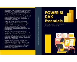 Omslag van Power BI DAX Essentials Getting Started with Basic DAX Functions in Power BI